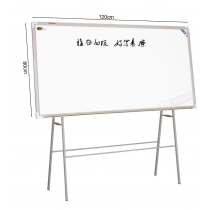 PET隐格白板带支架80X120